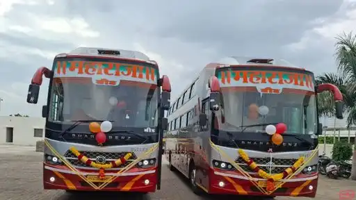 Maharaja Tours And Travels Bus-Front Image