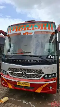 Maharaja Tours And Travels Bus-Front Image