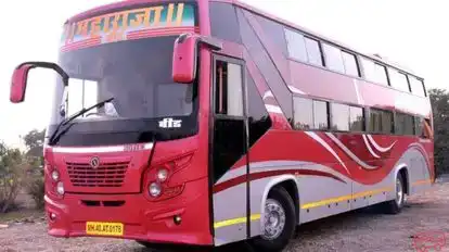 Maharaja Tours And Travels Bus-Front Image