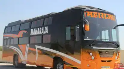 Maharaja Tours And Travels Bus-Front Image