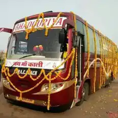 Bhadoriya Travels Bus-Front Image