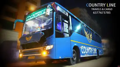 Country Line Travels and Cargo Bus-Front Image