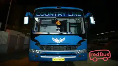 Country Line Travels and Cargo Bus-Front Image