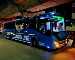 Country Line Travels and Cargo Bus-Front Image
