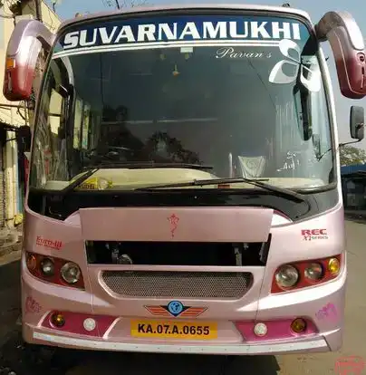 Suvarnamukhi travels Bus-Front Image