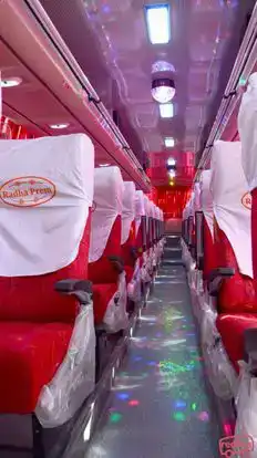 Radha Prem Travel Agency Bus-Seats layout Image