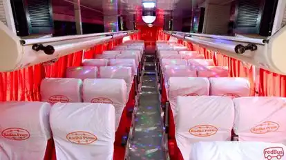 Radha Prem Travel Agency Bus-Seats layout Image