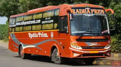 Radha Prem Travel Agency Bus-Side Image