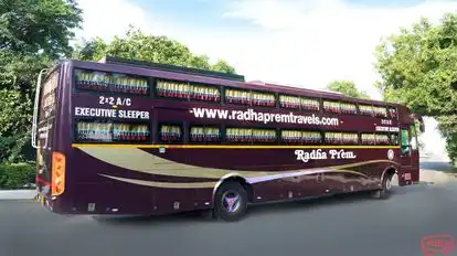 Radha Prem Travel Agency Bus-Side Image