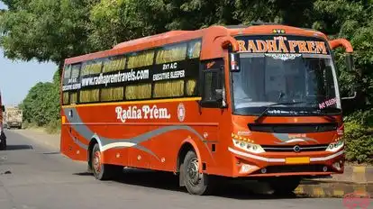 Radha Prem Travel Agency Bus-Front Image
