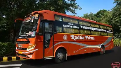 Radha Prem Travel Agency Bus-Side Image