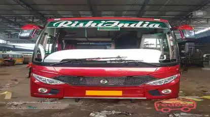 Rishi India Travels Bus-Front Image