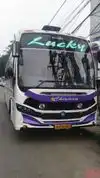 New Lucky Travels Bus-Front Image