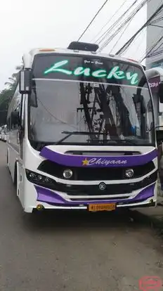 New Lucky Travels Bus-Front Image