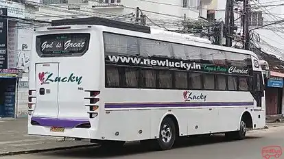New Lucky Travels Bus-Side Image