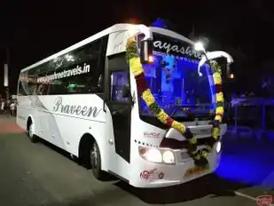 Jayashree Travels Bus-Front Image