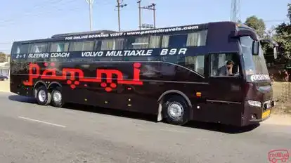 Pammi Travels Bus-Side Image