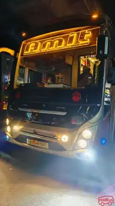 Amit Travels Bus-Front Image