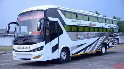 Bharat Travels Bus-Side Image