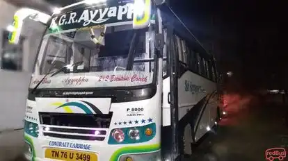 KGR Ayyappa Travels Bus-Front Image