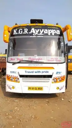 KGR Ayyappa Travels Bus-Front Image