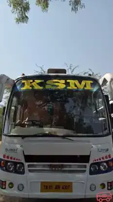 KSM Travels Bus-Front Image