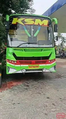 KSM Travels Bus-Front Image