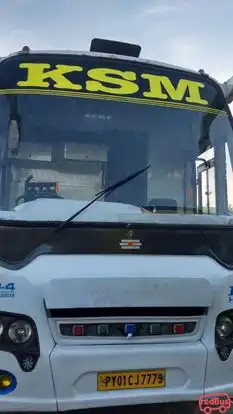 KSM Travels Bus-Front Image