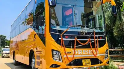 Drishti Travels Bus-Front Image