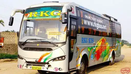 RKG Travels Bus-Front Image
