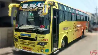 RKG Travels Bus-Front Image
