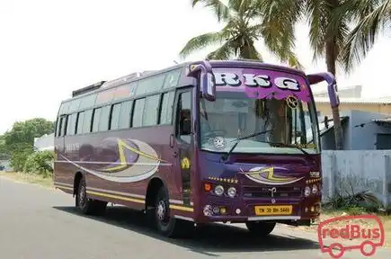 RKG Travels Bus-Front Image