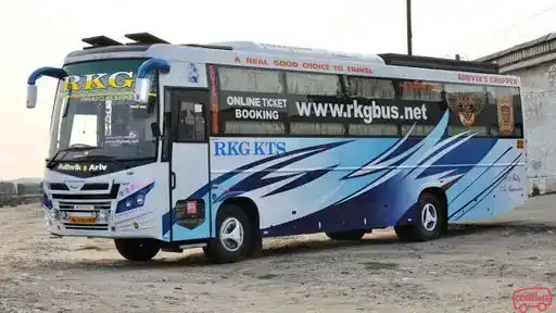 RKG Travels Bus-Front Image