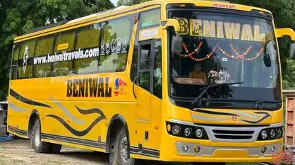 Beniwal travels Bus-Front Image