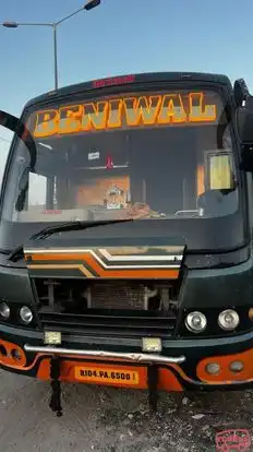 Beniwal travels Bus-Front Image