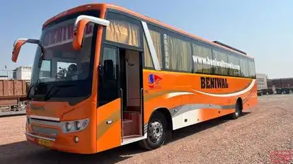 Beniwal travels Bus-Side Image