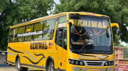 Beniwal travels Bus-Side Image