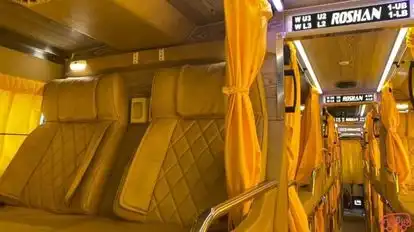 Manish Travels Bus-Seats layout Image
