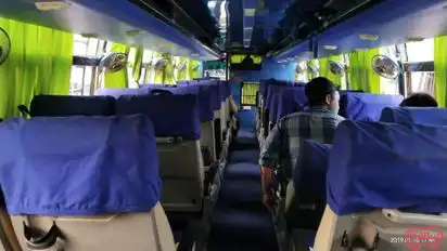 Manish Travels Bus-Seats layout Image