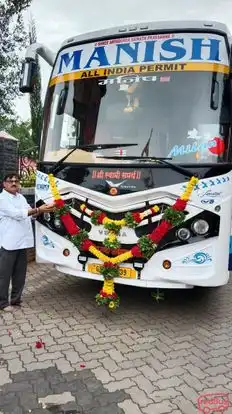 Manish Travels Bus-Front Image