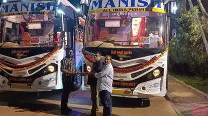 Manish Travels  Goa Bus-Front Image