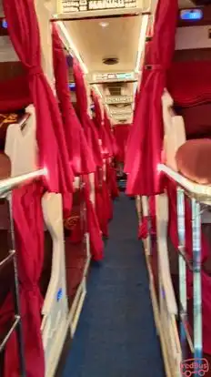 Manish Travels  Goa Bus-Seats layout Image