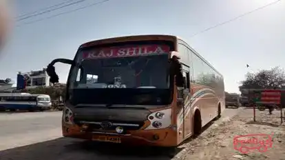 Raj Shila Travels and Cargo Bus-Front Image