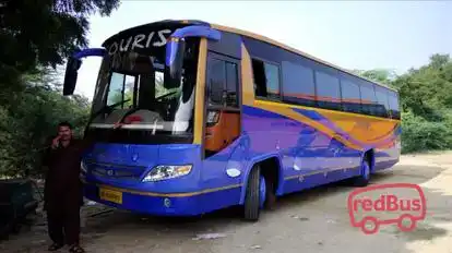 Agra Travels Bus-Front Image