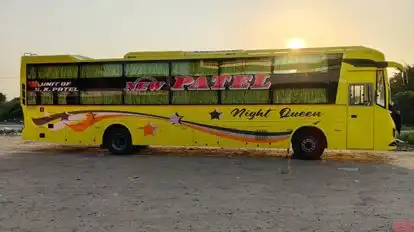New Patel Travels Chhapi Bus-Side Image