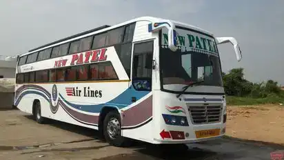 New Patel Travels Chhapi Bus-Front Image