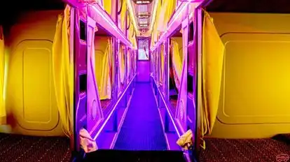 New Patel Travels Chhapi Bus-Seats layout Image