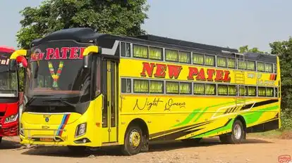 New Patel Travels Chhapi Bus-Side Image
