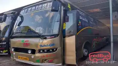 Nani’s Sai Krishna Travels Bus-Front Image