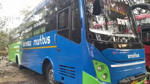 Blueworld tourist private limited Bus-Front Image